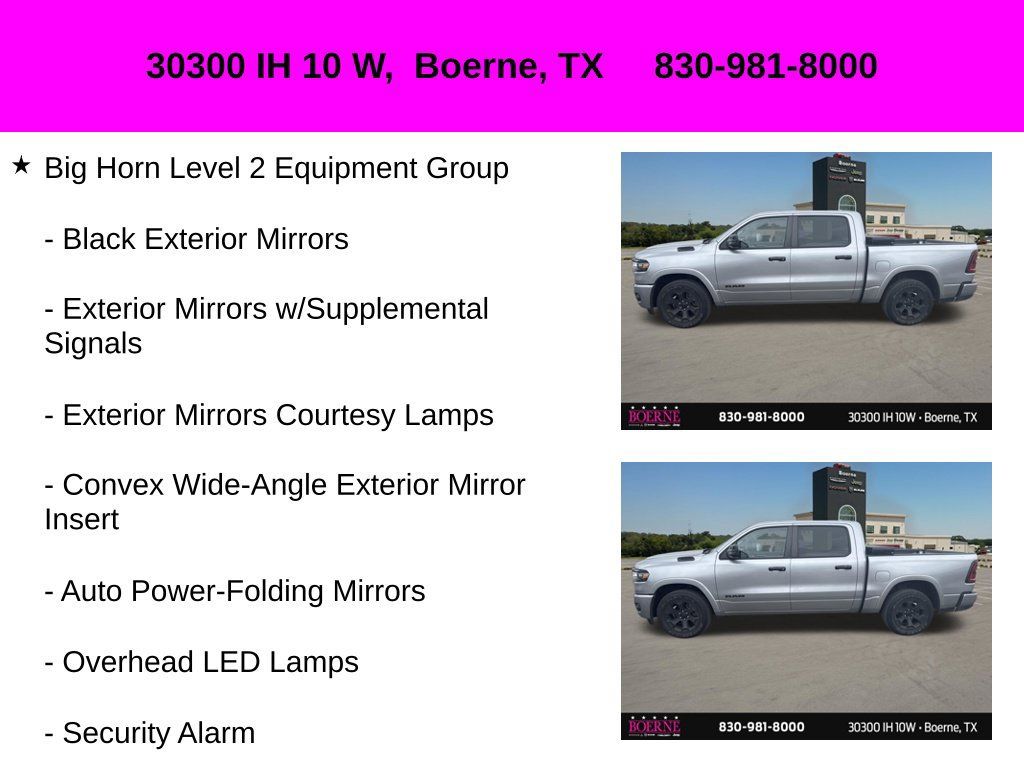 Used 2025 RAM 1500 Big Horn AWD/4WD image 21