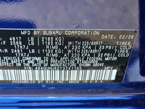 New 2026 Subaru Crosstrek 2.5i Wilderness AWD/4WD image 17