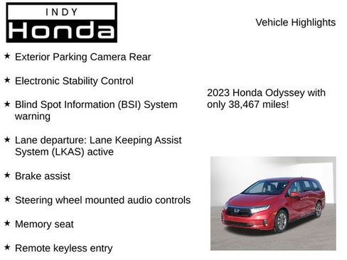 Used 2023 Honda Odyssey EX-L image 7