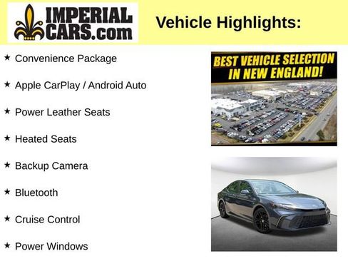 Used 2026 Toyota Camry SE w/ Convenience Package FWD image 8