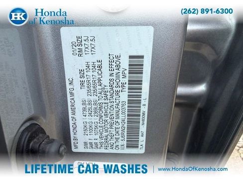 Used 2020 Honda CR-V LX image 4