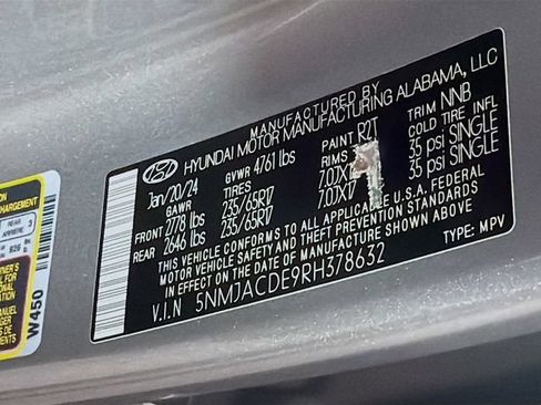 Used 2024 Hyundai Tucson SE AWD/4WD image 35