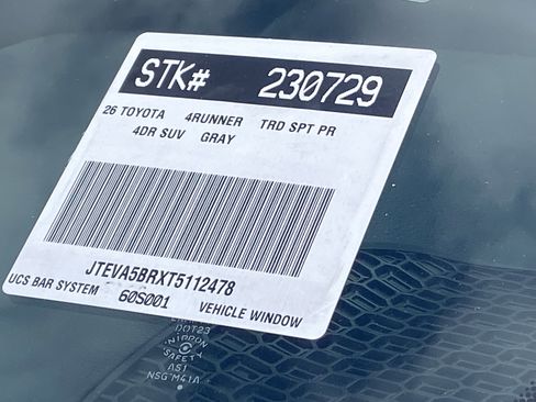 New 2026 Toyota 4Runner TRD Sport Premium AWD/4WD image 24