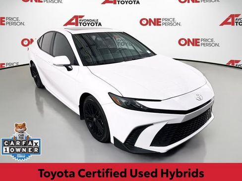 Certified 2025 Toyota Camry SE w/ Multimedia Upgrade Package FWD image 1