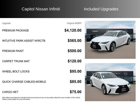 Used 2024 Lexus IS 300 AWD w/ Premium Package image 8