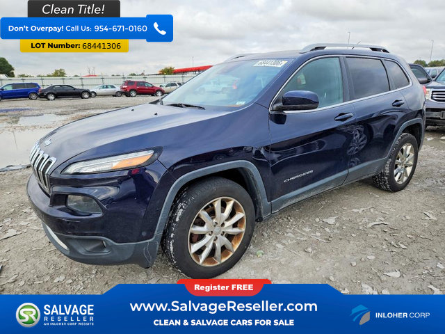 Used 2014 Jeep Cherokee Limited w/ Technology Group AWD/4WD image 1