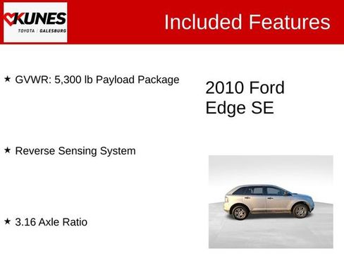 Used 2010 Ford Edge SE image 2