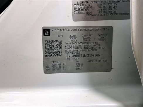 Used 2021 GMC Sierra 1500 SLE w/ X31 Off-Road Package image 31