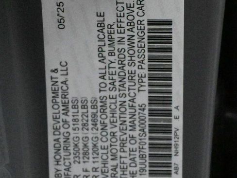 Used 2025 Acura TLX Type S image 11