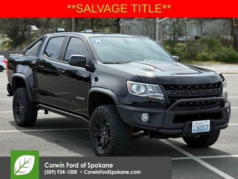 Used 2018 Chevrolet Colorado ZR2 w/ ZR2 Midnight Special Edition AWD/4WD image 1