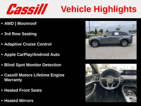 Used 2024 MAZDA CX-90 3.3 Turbo w/ Preferred Package AWD/4WD image 7