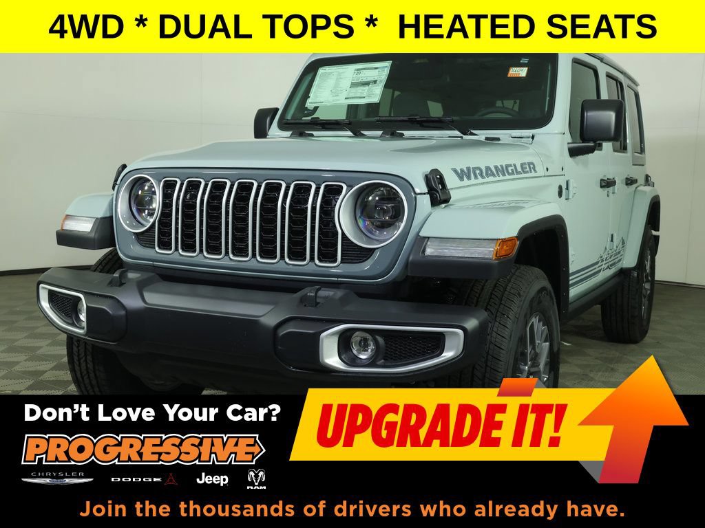 New 2026 Jeep Wrangler Unlimited Sahara w/ Rockslide Package AWD/4WD image 1