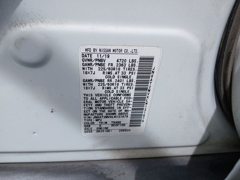 Used 2020 Nissan Rogue SV w/ Sun & Sound Touring Package image 4