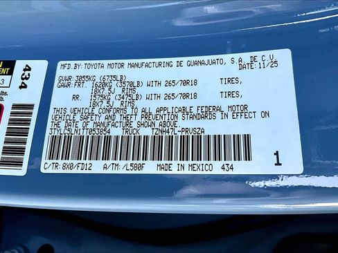 New 2026 Toyota Tacoma TRD Off-Road AWD/4WD image 18