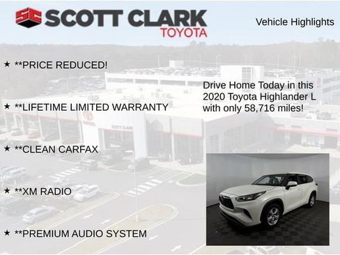 Used 2020 Toyota Highlander L image 12