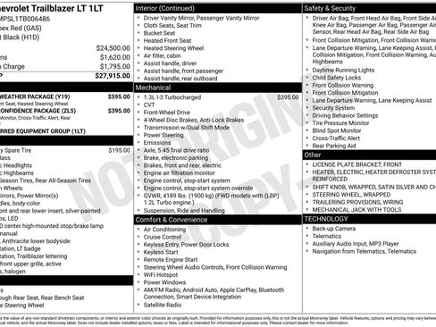 New 2026 Chevrolet TrailBlazer LT w/ LT Cold Weather Package image 4