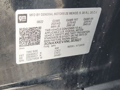 Used 2022 Chevrolet Equinox LT FWD image 32