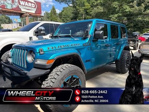 Used 2020 Jeep Wrangler Unlimited Rubicon AWD/4WD image 1