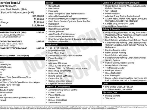 New 2026 Chevrolet Trax LT w/ Driver Confidence Package FWD image 10