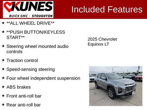 Used 2025 Chevrolet Equinox LT AWD/4WD image 3