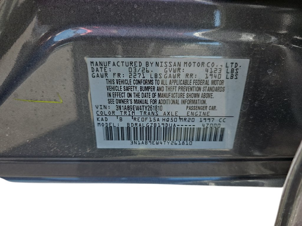 Used 2026 Nissan Sentra SL w/ Floor Mat Package FWD image 33