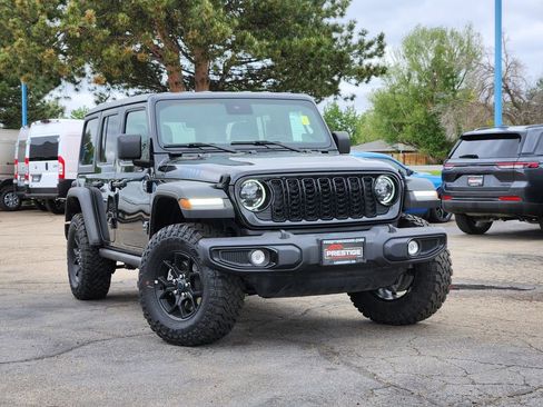 Used 2025 Jeep Wrangler Unlimited Sport S 4xe AWD/4WD image 1