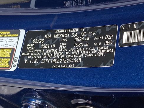 New 2026 Kia K4 LXS image 18