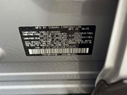 Certified 2025 Subaru Forester Limited AWD/4WD image 16