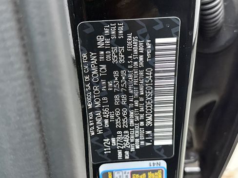 Used 2025 Hyundai Tucson SEL AWD/4WD image 12
