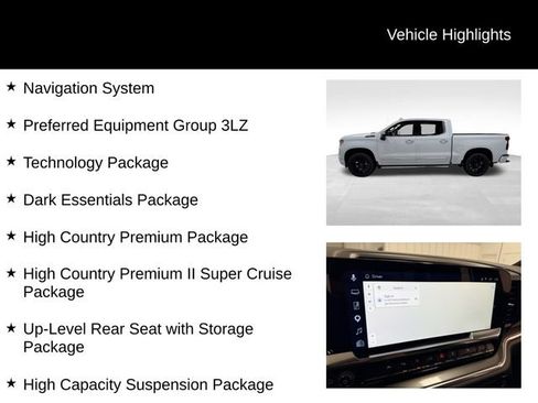 Used 2026 Chevrolet Silverado 1500 High Country AWD/4WD image 27