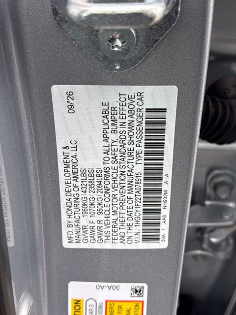 New 2026 Honda Accord LX image 23