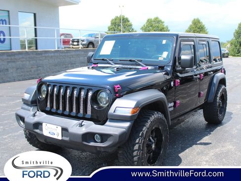 Used 2018 Jeep Wrangler Unlimited Sport S AWD/4WD image 1