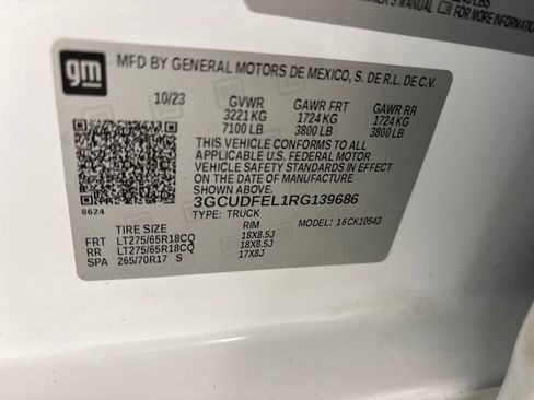 Used 2024 Chevrolet Silverado 1500 LT Trail Boss w/ LT Trail Boss Premium Package image 16