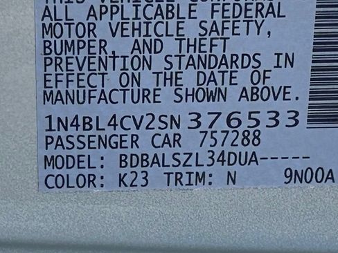 Certified 2025 Nissan Altima 2.5 SR FWD image 54