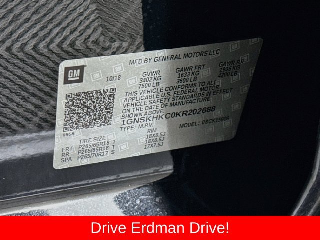 Used 2019 Chevrolet Suburban LT AWD/4WD image 30
