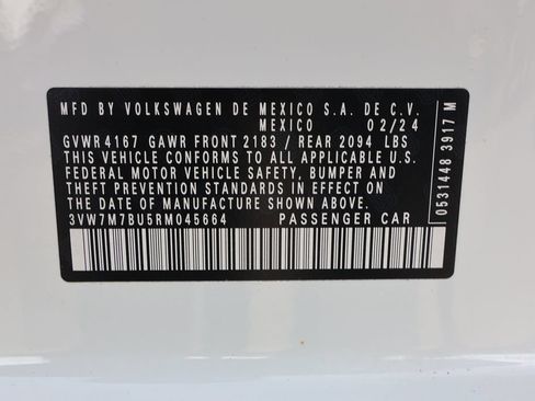 Used 2024 Volkswagen Jetta SE w/ Panoramic Sunroof Package FWD image 41
