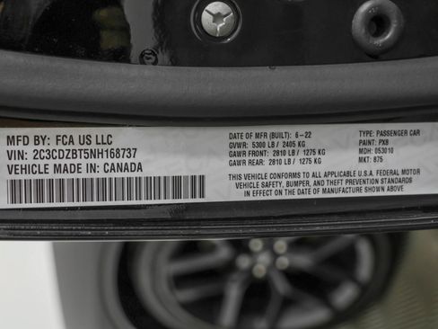 Used 2022 Dodge Challenger R/T w/ Plus Package RWD image 49