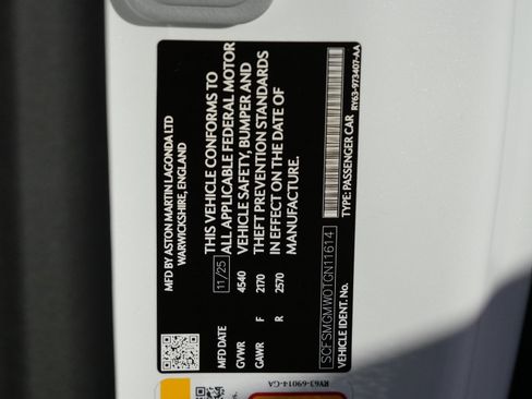 New 2026 Aston Martin V8 Vantage S image 24