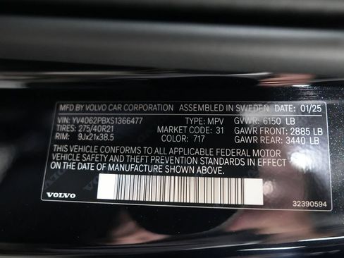 Used 2025 Volvo XC90 B6 Plus AWD/4WD image 14