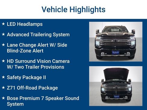 Used 2022 Chevrolet Silverado 3500 High Country w/ Safety Package II image 3
