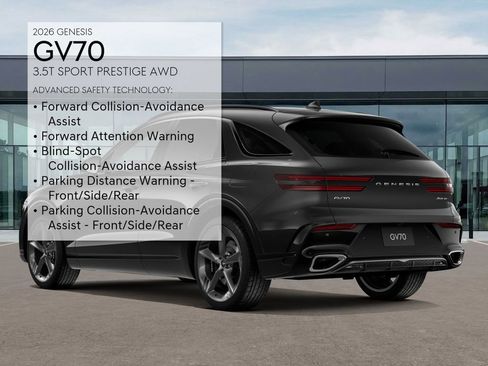 New 2026 Genesis GV70 3.5T Sport Prestige image 10