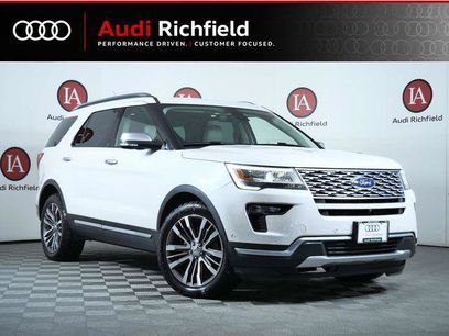 Used 2018 Ford Explorer Platinum