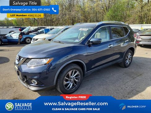 Used 2016 Nissan Rogue SL AWD/4WD image 1