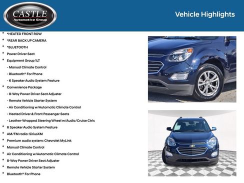 Used 2016 Chevrolet Equinox LT w/ Convenience Package FWD image 3
