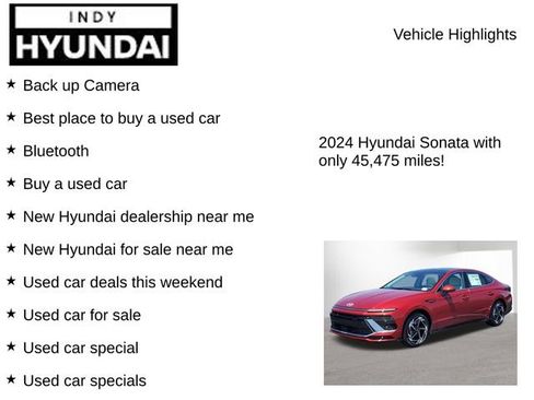 Used 2024 Hyundai Sonata SEL w/ Convenience Package FWD image 7