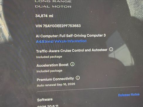 Used 2023 Tesla Model Y Long Range AWD/4WD image 14
