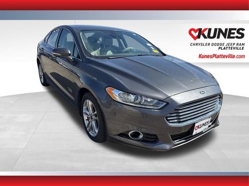 Used 2016 Ford Fusion Energi Titanium w/ Driver Assist Package FWD image 1