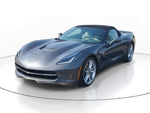 Certified 2014 Chevrolet Corvette Stingray Convertible w/ 3LT Preferred Equipment Group RWD image 2