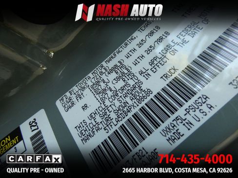 Used 2023 Toyota Tundra SR5 w/ TRD Off-Road Package AWD/4WD image 42