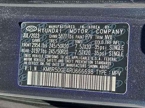 Used 2024 Hyundai Palisade Limited AWD/4WD image 30